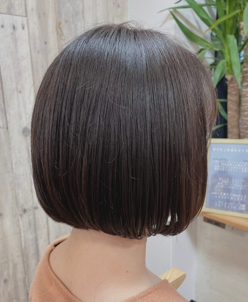 BERRY＿Ａラインボブ＿マッシュ＿ダークベージュ＿10代20代30代